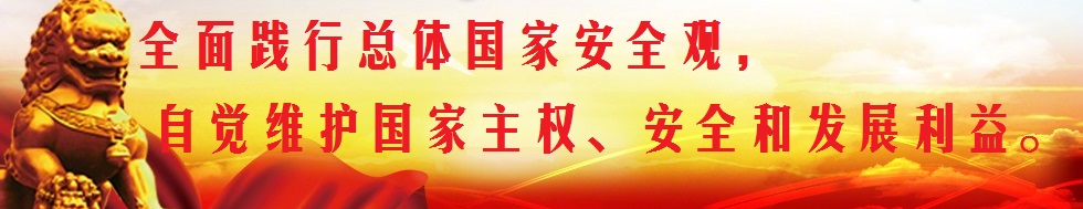 堅(jiān)持總體國家安全觀，構(gòu)筑維護(hù)國家安全鋼鐵長城。